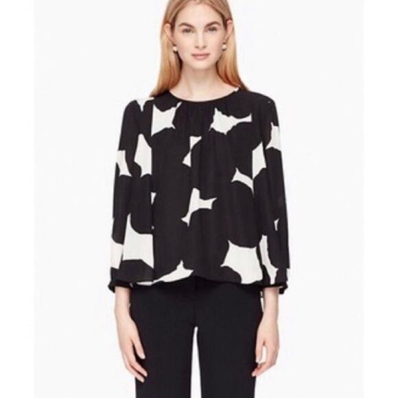 Kate Spade New York Make Magic Blot Dot Swing Top Size Small - Picture 1 of 7